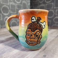 Shrunken Head Mug - Y/O/G